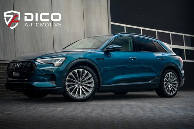 Audi e-tron 55 Quattro 408 pk Advanced 95 kWh Audi-Design / NL-Auto/ Soft-Close/ Pano-Dak/ Matrix-Led/ Lucht-Vering/ 360-Camera/ Adap.Cruise/ B&O-Sound /Marge-Auto 21'' LMV