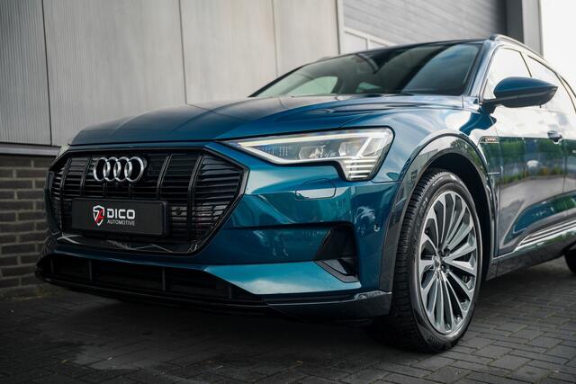 Audi e-tron 55 Quattro 408 pk Advanced 95 kWh Audi-Design / NL-Auto/ Soft-Close/ Pano-Dak/ Matrix-Led/ Lucht-Vering/ 360-Camera/ Adap.Cruise/ B&O-Sound /Marge-Auto 21'' LMV