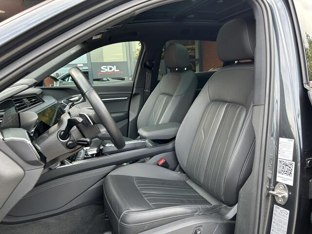 Audi e-tron 55 quattro Advanced edition Plus 95 kWh DEALER ONDERHOUDEN!! // PANO/SCHUIFKANTELDAK // FULL LED // NAVI + CARPLAY // MEMORY // CAMERA // PDC V+A // ADAPTIVE CRUISE