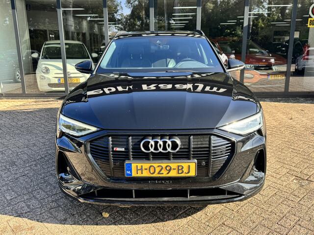 Audi e-tron e-tron 50 quattro Launch edition Black 71 kWh*87%SOH*Panorama*EXPORTPRIJS*