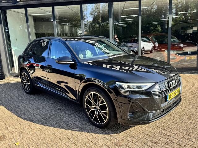 Audi e-tron e-tron 50 quattro Launch edition Black 71 kWh*87%SOH*Panorama*EXPORTPRIJS*
