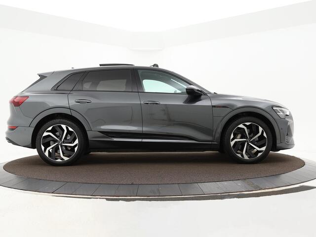 Audi e-tron 55 Quattro 408pk S Edition 95 kWh · SOH 95,8% · Panoramadak · Luchtvering · 360 Camera · Elek. Voorstoelen · Elek. Achterklep · Stoel-& Stuurverwarming · 21'' Inch ·