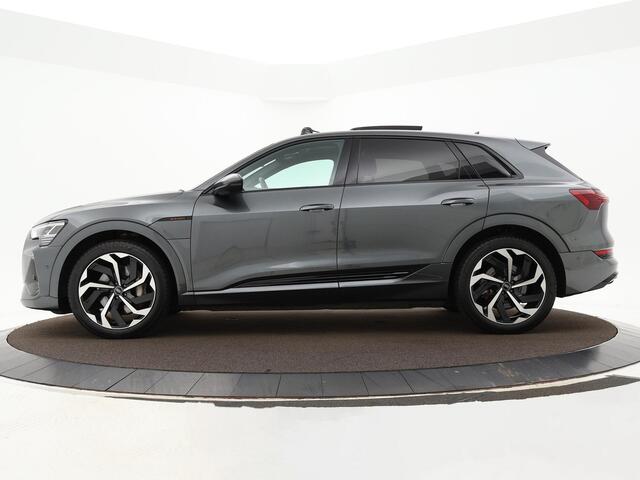 Audi e-tron 55 Quattro 408pk S Edition 95 kWh · SOH 95,8% · Panoramadak · Luchtvering · 360 Camera · Elek. Voorstoelen · Elek. Achterklep · Stoel-& Stuurverwarming · 21'' Inch ·