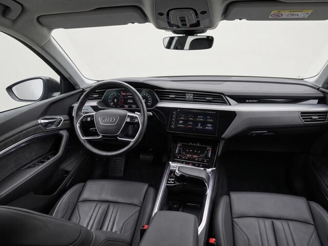 Audi e-tron Sportback 55 quattro Business edition Plus 95 kWh 408PK | Panorama dak | Trekhaak | Stoelverwarming | Achteruitrijcamera |