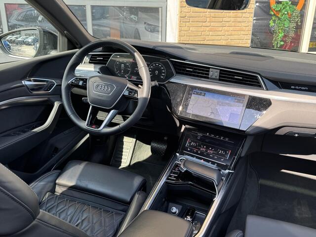 Audi e-tron 55 QUATTRO 408PK S-EDITION 95 kWh PERFORMANCE/LEDER/PANODAK/B&O/NL-AUTO/1E EIG./SOH 91.4%