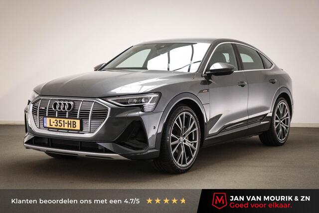 Audi e-tron Sportback 50 quattro Business edition 71 kWh | GELUIDISOLEREND GLAS | DRAADLOZE LADER | B&O | STOELVERWARMING | CAMERA | 22"