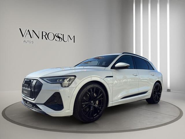 Audi e-tron e-tron 50 quattro Launch edition Black | Pano | S-Line | 22"| Geheugen | 71 KWH | Camera | Nette staat