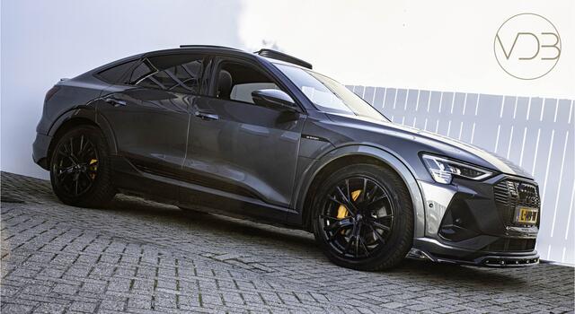 Audi e-tron Sportback 55 SOH 91,6% S-Line PANO LEER TREKHAAK 360GR Origineel NL