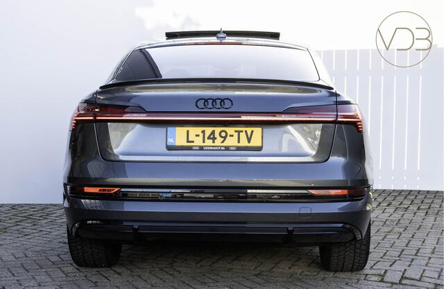 Audi e-tron Sportback 55 SOH 91,6% S-Line PANO LEER TREKHAAK 360GR Origineel NL