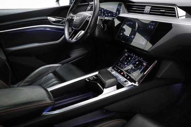 Audi e-tron 55 S-line quattro 300kW | SOH 95% | PANORAMADAK | LUCHTVERING | B&O | CAMERA | 21"