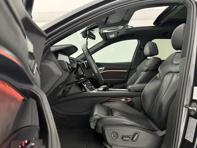 Audi e-tron 55 quattro S-Line 95 kWh | Snelladen | SOH 91% | Pano | Sfeer | Virtual | Memory | Camera | Cruise | Carplay | Trekhaak | NAP