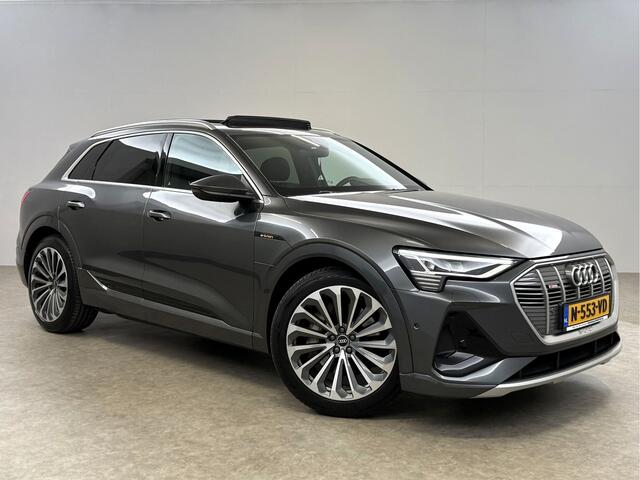 Audi e-tron 55 quattro S-Line 95 kWh | Snelladen | SOH 91% | Pano | Sfeer | Virtual | Memory | Camera | Cruise | Carplay | Trekhaak | NAP