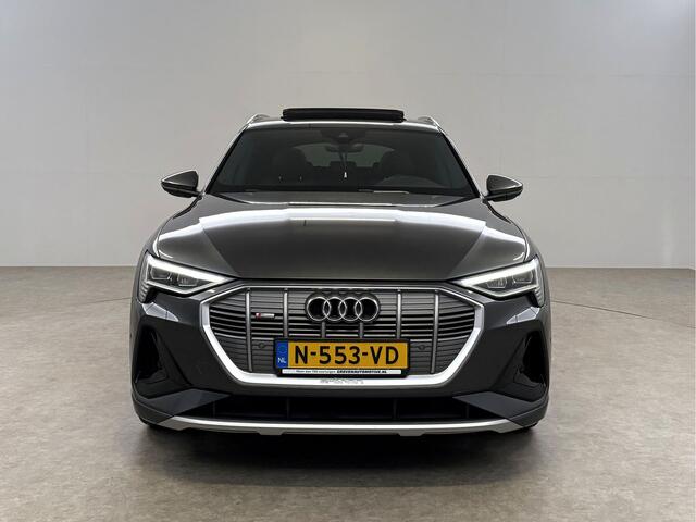 Audi e-tron 55 quattro S-Line 95 kWh | Snelladen | SOH 91% | Pano | Sfeer | Virtual | Memory | Camera | Cruise | Carplay | Trekhaak | NAP