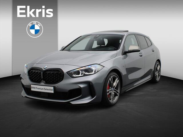 BMW 1-SERIE 5-deurs M135i xDrive M Sportpakket Pro | Innovation Pack | Comfort Pro Pack | Travel Pack | Stuurwielrand Verwarmd | Panoramadak | Head-Up Display | Harman Kardon | 19''