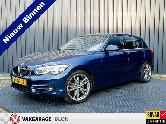 BMW 1-SERIE 118i High Executive | Leder | Camera | Parkeersensoren V&A | Stoelverwarming | Prijs Rijklaar!!