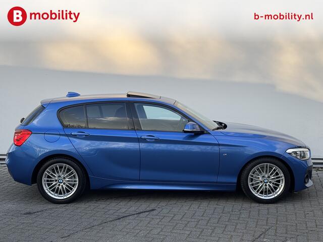 BMW 1-SERIE 118i High Executive M-Sport Schuif/Kanteldak | Apple CarPlay | Achteruitrijcamera | DAB | HIFI | Sportstoelen