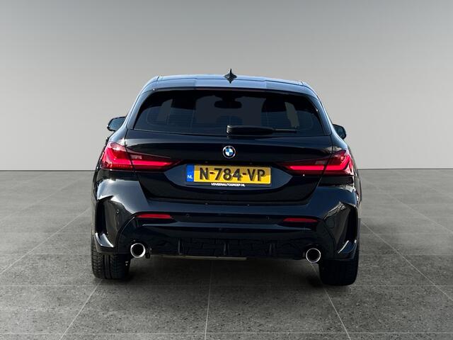BMW 1-SERIE 118d Business M-Sport | incl. 12 maanden garantie | Virtual cockpit | Zwarte hemel | Cruise control | Stoelverwarming | 17 " lichtmetalen velgen | Parkeersensoren voor + achter | Ambiance verlichting | DAB+ radio | Navigatie full map | LED verlichting |
