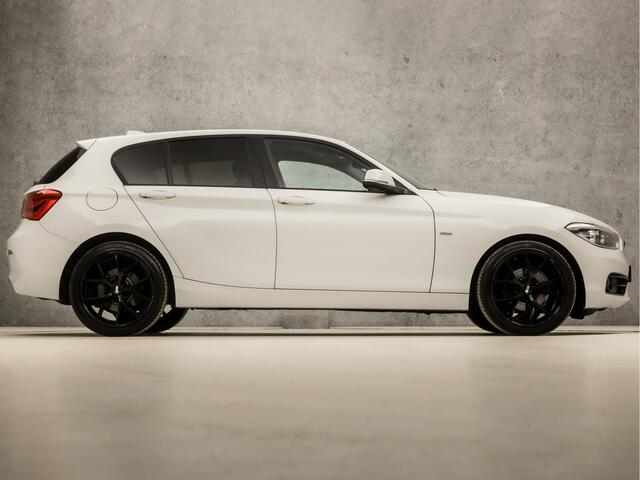 BMW 1-SERIE 118i High Executive Sportline (NAVIGATIE, CLIMATE, STOELVERWARMING, LED KOPLAMPEN, GETINT GLAS, SPORTSTOELEN, PARKEERSENSOREN, CRUISE, NIEUWE APK, NIEUWSTAAT)