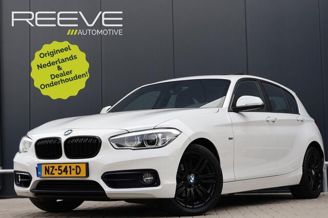 BMW 1-SERIE 118i High Executive Automaat | M-Sportstuur | Leer | Stoelverwarming | Sportstoelen | Schuif / kanteldak | M-pakket details | Professional Navi