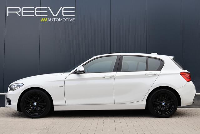 BMW 1-SERIE 118i High Executive Automaat | M-Sportstuur | Leer | Stoelverwarming | Sportstoelen | Schuif / kanteldak | M-pakket details | Professional Navi