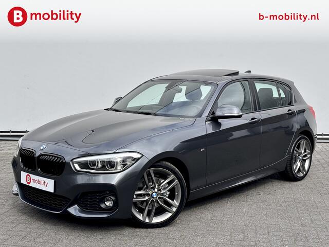 BMW 1-SERIE 118i High Executive M-Sport Apple CarPlay | Schuif/Kanteldak | HIFI | DAB | Leer