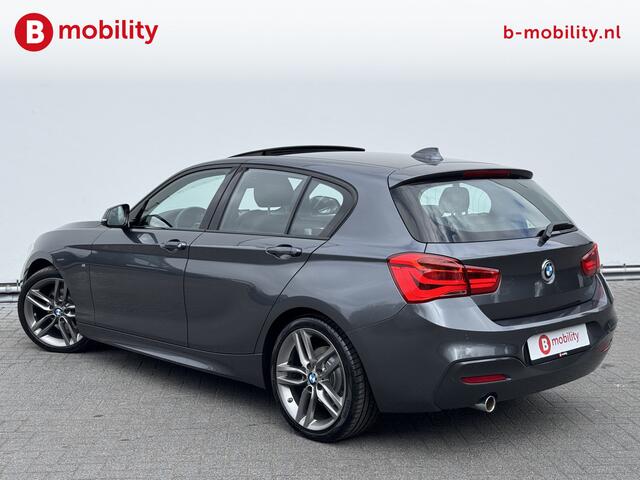 BMW 1-SERIE 118i High Executive M-Sport Apple CarPlay | Schuif/Kanteldak | HIFI | DAB | Leer