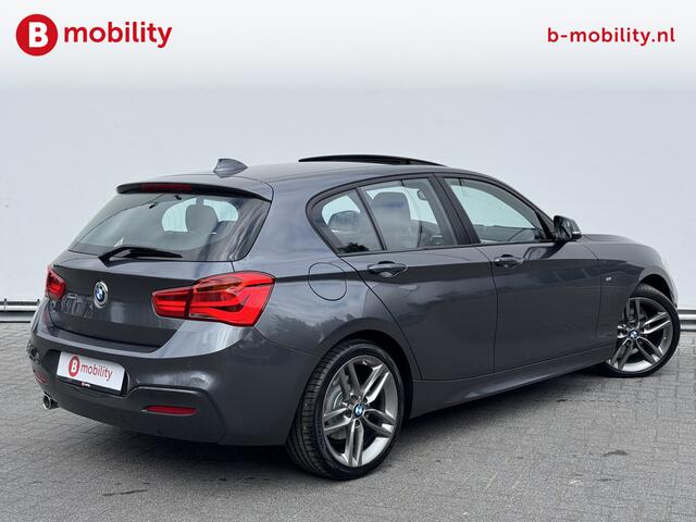 BMW 1-SERIE 118i High Executive M-Sport Apple CarPlay | Schuif/Kanteldak | HIFI | DAB | Leer