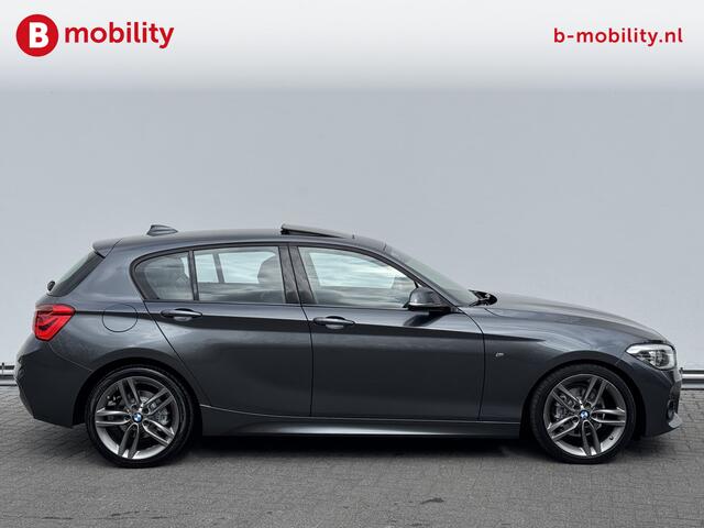 BMW 1-SERIE 118i High Executive M-Sport Apple CarPlay | Schuif/Kanteldak | HIFI | DAB | Leer