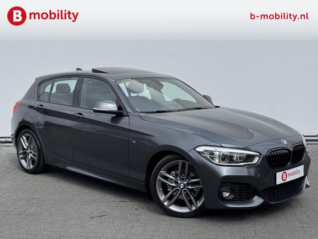 BMW 1-SERIE 118i High Executive M-Sport Apple CarPlay | Schuif/Kanteldak | HIFI | DAB | Leer