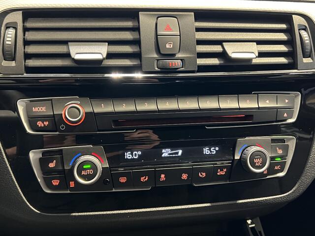 BMW 1-SERIE 118i Corporate Lease Executive | M-sport | Black optiek | Navigatie | LM Velgen 18" | Voorstoelen Verwarmd | Cruise Control | Airco | LED Koplampen |