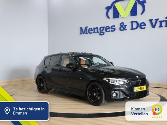 BMW 1-SERIE 120i 184 PK Edition M Sport Shadow High Executive LED | Camera | Keyless | Cruise Control | Panorama | Leder | Stoelverwarming | Harman/Kardon | Isofix | NAP | DAB