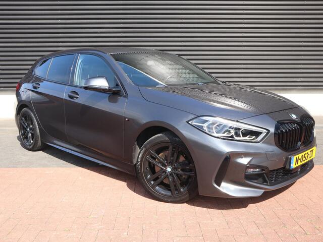 BMW 1-SERIE 118i High Executive M Sport | Clima | Cruise | Navi FullMap | Leder | LED | Carplay | PDC V+A | Stoelverw. |