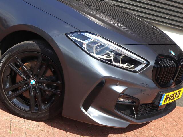 BMW 1-SERIE 118i High Executive M Sport | Clima | Cruise | Navi FullMap | Leder | LED | Carplay | PDC V+A | Stoelverw. |