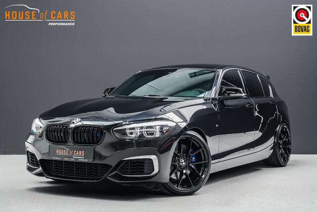 BMW 1-SERIE M140i High Executive |Apple Carplay|500+ pk|720nm koppel|custom stuurwiel|schuif/kanteldak|lederen bekleding|navigatie professional|nieuwe banden|nieuwe sierstukken|sterrenhemel|