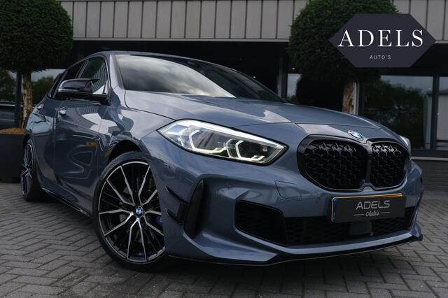 BMW 1-SERIE M135i xDrive High Executive Panodak M Performance Harman Kardon HUD Camera Keyless Storm Grey