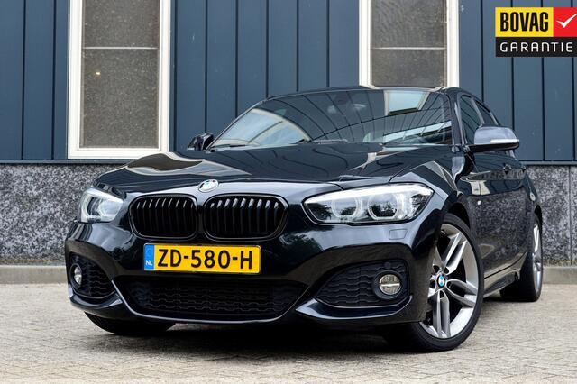 BMW 1-SERIE 118i Edition M Sport Shadow High Executive Rijklaarprijs-Garantie Leder Led Navigatie Airco Apple Carplay