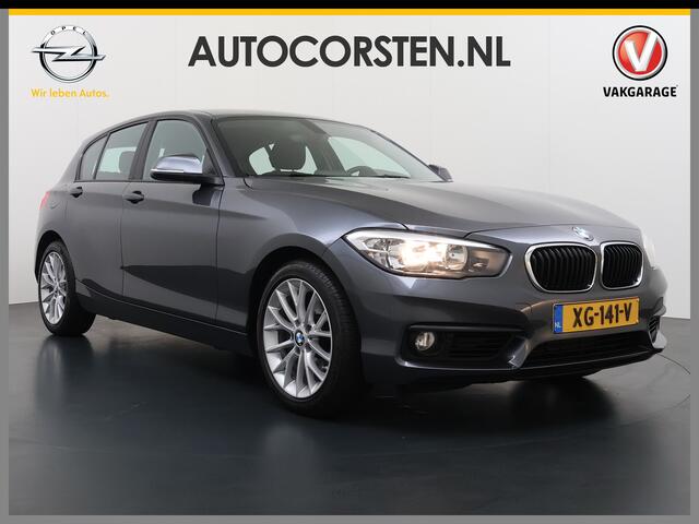 BMW 1-SERIE 118i AUT-8 Sport Navi Ecc Trekhaak Pdc Sportstoelen Corporate Edition Lmv 17" Regen-Lichtsensor Isofix Bluetooth Origineel Nederlandse Auto Zeer nette BMW 118I