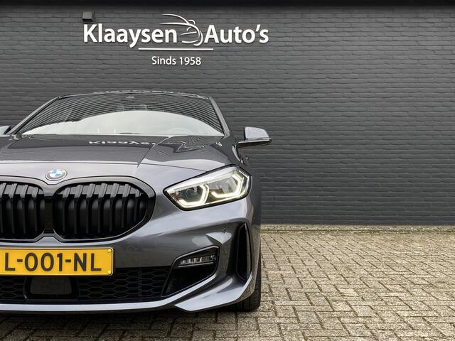 BMW 1-SERIE 116i M Sport | 1e eigenaar | dealer onderhouden | bruin leder sportstoelen | navigatie | stoelverwarming