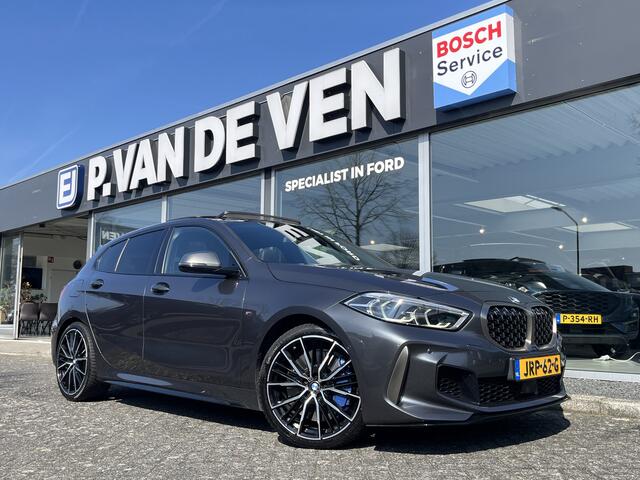 BMW 1-SERIE M135i xDrive High Executive M Sport 306pk Automaat | Panodak | Elektr. achterklep | arking Pakket | Spiegel Pakket | Draadloze telefoonlader | etc. etc.