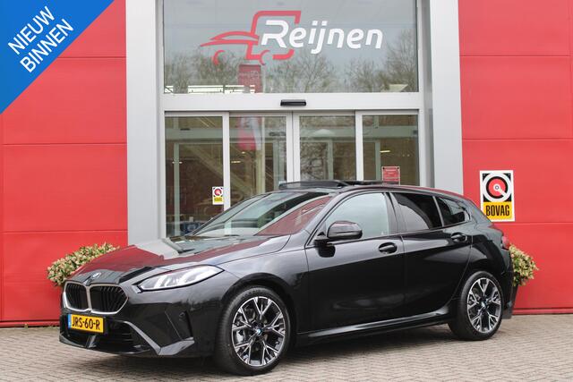 BMW 1-SERIE 120 170PK M SPORT | PANORAMA SCHUIF/KANTEL DAK | 18" LICHTMETALEN VELGEN | DODEHOEK DETECTIE | DRAADLOZE APPLE CARPLAY/ANDROID AUTO | NAVIGATIE | ACHTERUITRIJ CAMERA | ADAPTIEF M ONDERSTEL | SFEER VERLICHTING | STOEL VERWARMING | DAB+ RADIO | ALCANTARA BE