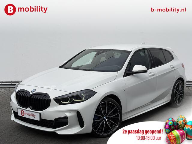BMW 1-SERIE 118i High Executive M-Sport Elektrische Stoelen | Trekhaak | Achteruitrijcamera | Hifi | DAB Audio