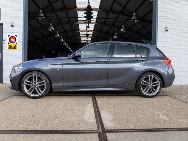 BMW 1-SERIE 118i Edition M Sport Shadow Executive *1ste EIG* *AUT | Leder | Keyless | Stoelverwarming | LED | Camera | Clima | Cruise | Navi*