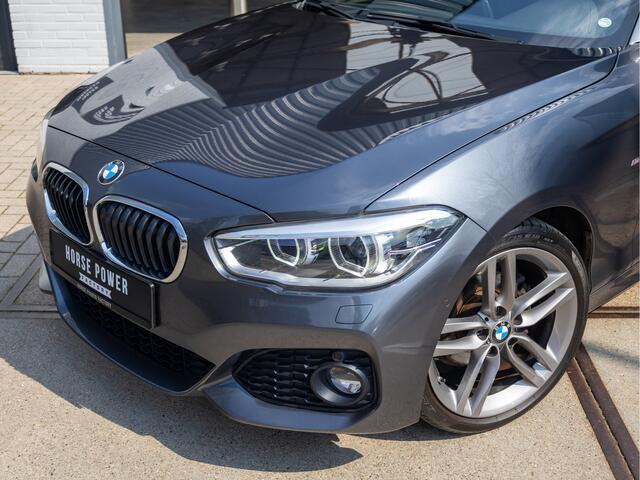 BMW 1-SERIE 118i Edition M Sport Shadow Executive *1ste EIG* *AUT | Leder | Keyless | Stoelverwarming | LED | Camera | Clima | Cruise | Navi*
