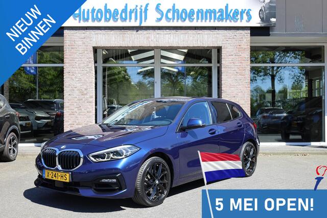 BMW 1-SERIE 118i High Executive STOELVERWARMING 18"LMV CRUISE NAVI 2xPDC CLIMA HALFLEER M-STUUR