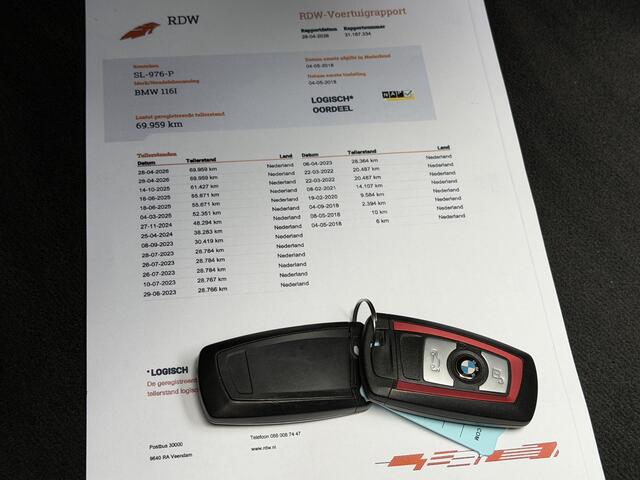BMW 1-SERIE 116i Edition Sport Line Shadow Executive Navi/Climate.