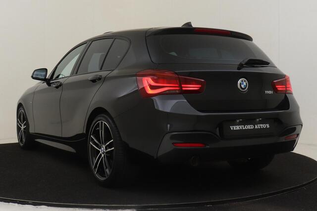BMW 1-SERIE 118I ED. M SPORT SHADOW HIGH EXECUTIVE -PANO.DAK|LEDER|HIFI|CRUISE|STOELVERW.|18"|DEALERONDERH.