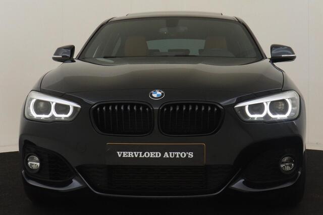 BMW 1-SERIE 118I ED. M SPORT SHADOW HIGH EXECUTIVE -PANO.DAK|LEDER|HIFI|CRUISE|STOELVERW.|18"|DEALERONDERH.
