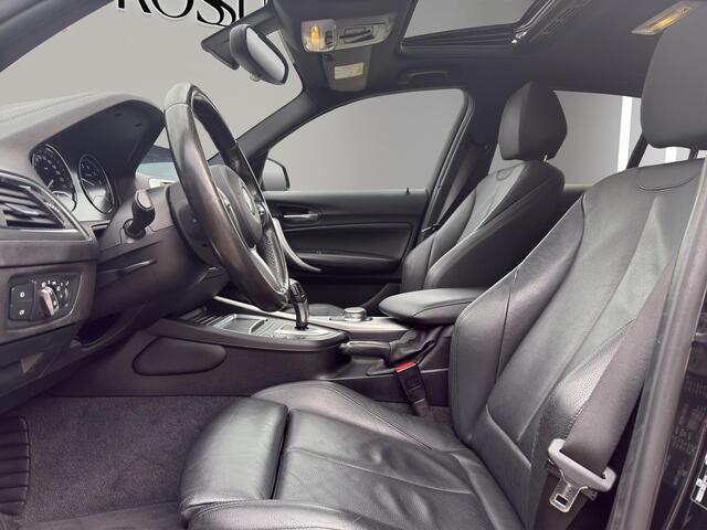 BMW 1-SERIE 118i Edition M Sport Shadow High Executive | Leder | Schuif/kanteldak | Led | Parksenors V+A | Stoelverw |