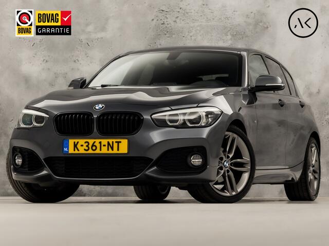 BMW 1-SERIE 118i M Sport Shadow High Executive Automaat (NAVIGATIE, M PAKKET, LEDER, SPORTSTOELEN, CAMERA, GETINT GLAS, CRUISE, NIEUWSTAAT)