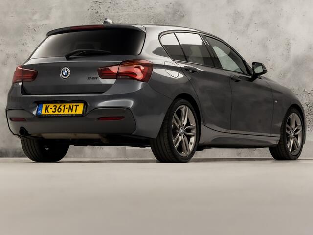 BMW 1-SERIE 118i M Sport Shadow High Executive Automaat (NAVIGATIE, M PAKKET, LEDER, SPORTSTOELEN, CAMERA, GETINT GLAS, CRUISE, NIEUWSTAAT)